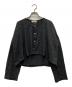 ROBE DE CHAMBRE COMME DES GARCONS（ローブドシャンブル コムデギャルソン）の古着「90'S ショート丈ウールカーディガン」｜グレー