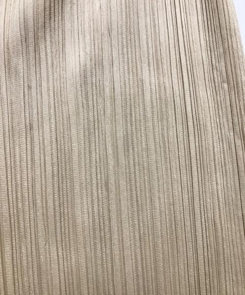 PLEATS PLEASE（プリーツプリーズ）PLEATS PLEASE (プリーツプリーズ) プリーツパンツ ベージュ サイズ:3の古着・服飾アイテム