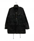 Maison Margielaメゾンマルジェラ）の古着「ミリタリーコート」｜ブラック
