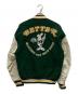 Roots (ルーツ) better gift shop (ベターギフトショップ) 2023 LEATHER VARSITY JACKET グリーン サイズ:M：28000円