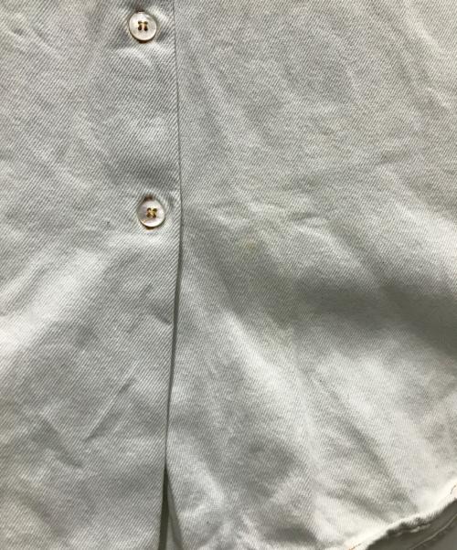 MM6 Maison Margiela（エムエムシックスメゾンマルジェラ）MM6 Maison Margiela (エムエムシックスメゾンマルジェラ) デニムシャツワンピース スカイブルー サイズ:40の古着・服飾アイテム