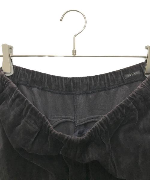 COMOLI（コモリ）COMOLI (コモリ) ベロアトラックパンツ ブラック サイズ:SIZE2の古着・服飾アイテム