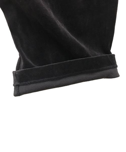 COMOLI（コモリ）COMOLI (コモリ) ベロアトラックパンツ ブラック サイズ:SIZE2の古着・服飾アイテム