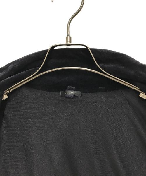COMOLI（コモリ）COMOLI (コモリ) ベロアトラックジャケット ブラック サイズ:1の古着・服飾アイテム