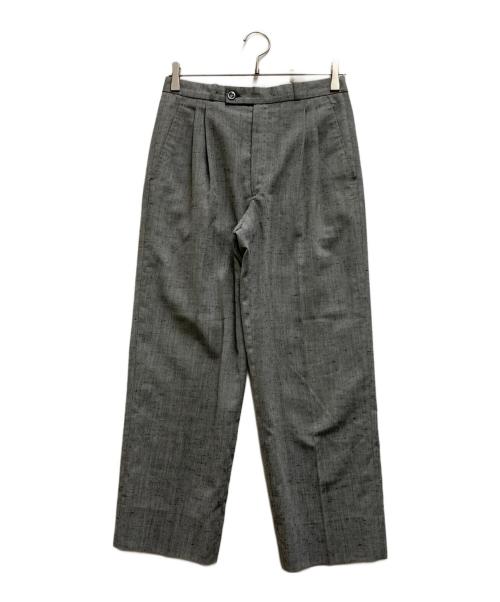 USED（ユーズド）USED (ユーズド) カスリ2タックスラックス グレー サイズ:不明の古着・服飾アイテム