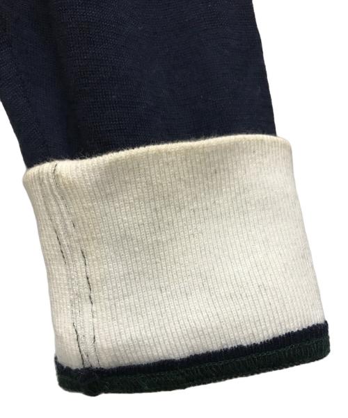 sacai（サカイ）sacai (サカイ) JOHN SMEDLEY (ジョンスメドレー) コラボハイブリッドニット ネイビー サイズ:3の古着・服飾アイテム