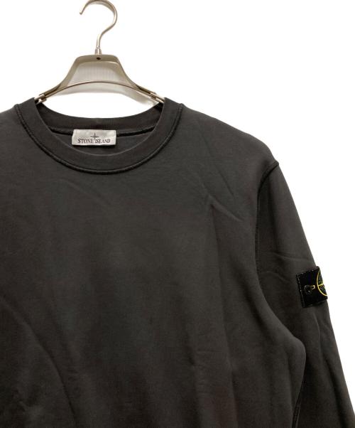 STONE ISLAND（ストーンアイランド）STONE ISLAND (ストーンアイランド) ワッペン付クルーネックスウェット グレー サイズ:XLの古着・服飾アイテム