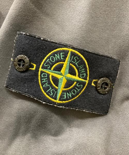 STONE ISLAND（ストーンアイランド）STONE ISLAND (ストーンアイランド) ワッペン付クルーネックスウェット グレー サイズ:XLの古着・服飾アイテム