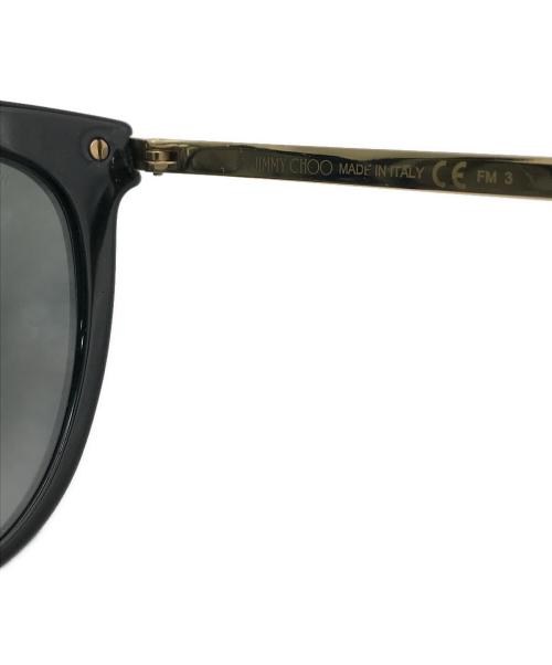 JIMMY CHOO（ジミーチュウ）JIMMY CHOO (ジミーチュウ) AXELLE/G/S サングラス ブラック サイズ:56□16-145の古着・服飾アイテム