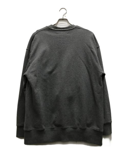 MM6 Maison Margiela（エムエムシックスメゾンマルジェラ）MM6 Maison Margiela (エムエムシックスメゾンマルジェラ) レイヤードアンサンブルスウェット グレー サイズ:sの古着・服飾アイテム