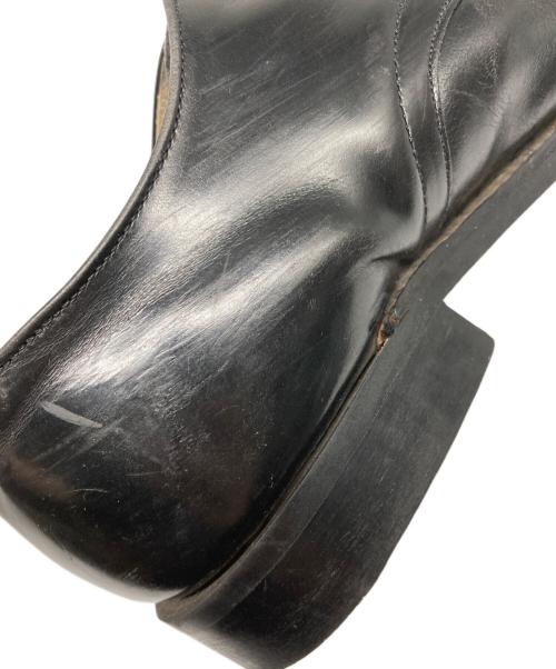 U'S NAVY（アメリカ海軍）U'S NAVY (ユーエスネイビー) サービスシューズ ブラック サイズ:US 7の古着・服飾アイテム