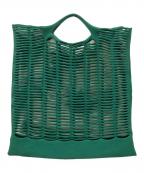 GOODGOODS Issey miyakeグッドグッズ イッセイミヤケ）の古着「ハンドバッグ」｜グリーン