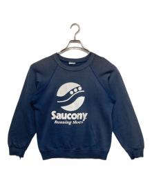 Hanes（ヘインズ）の古着「80’Sラグランスウェット」｜ネイビー