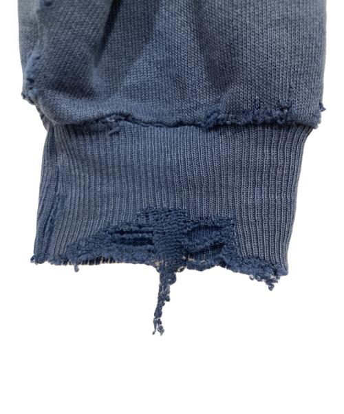 Hanes（ヘインズ）Hanes (ヘインズ) 80’Sラグランスウェット ネイビー サイズ:Mの古着・服飾アイテム