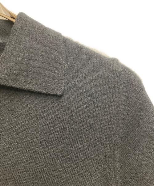 Maison Margiela（メゾンマルジェラ）Maison Margiela (メゾンマルジェラ) スキッパーニットポロ ブラック サイズ:XSの古着・服飾アイテム