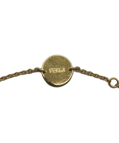 FENDI（フェンディ）FENDI (フェンディ) エフイズフェンディ ブレスレット ゴールドの古着・服飾アイテム