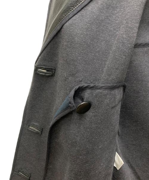 MARNI（マルニ）MARNI (マルニ) レザーＰコート ブラック サイズ:38の古着・服飾アイテム