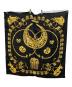 HERMES (エルメス) カレ90/LES CAVALIERS D`OR ブラック：15000円