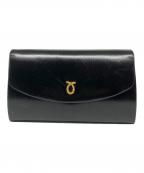 LAUNERロウナー）の古着「2wayチェーンショルダーバッグ」｜ブラック