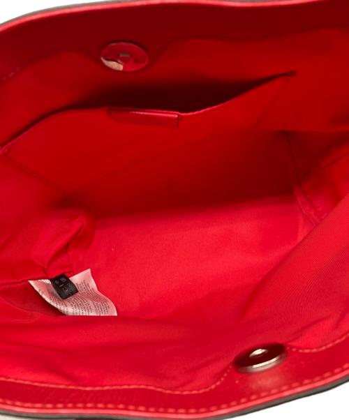 GUCCI（グッチ）GUCCI (グッチ) レインボー バタフライ ハンドバッグ ベージュの古着・服飾アイテム