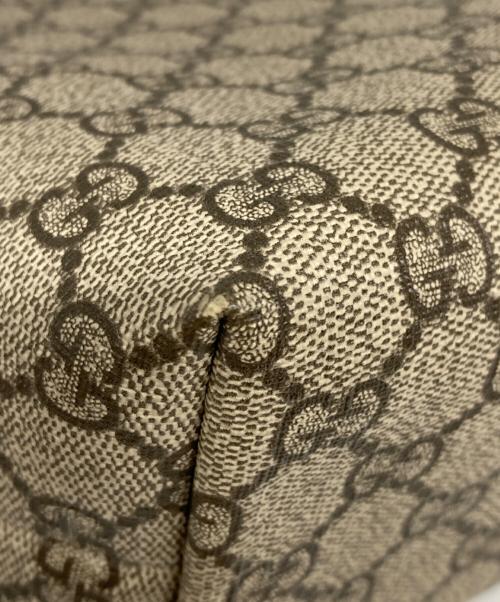 GUCCI（グッチ）GUCCI (グッチ) レインボー バタフライ ハンドバッグ ベージュの古着・服飾アイテム