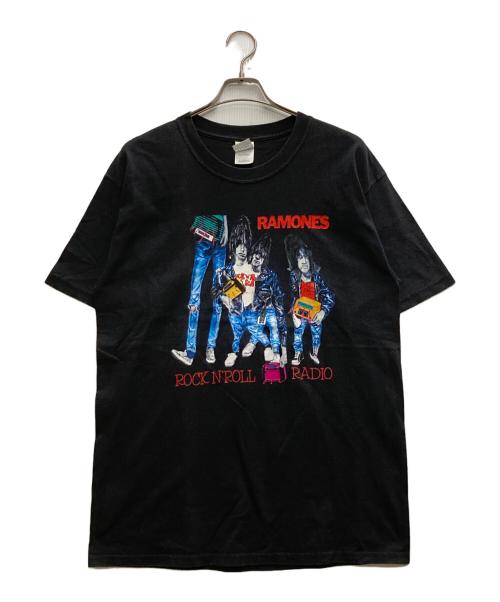RAMONES（ラモーンズ）RAMONES (ラモーンズ) 00's バンドTee ブラック サイズ:Ⅼの古着・服飾アイテム