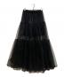 cygne（シーニュ）の古着「チュールスカート」｜ブラック