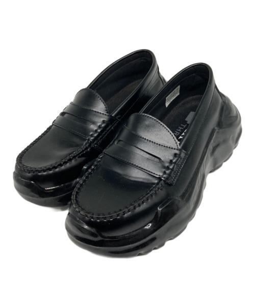 AKIKOAOKI（アキコアオキ）AKIKOAOKI (アキコアオキ) ローファー ブラック サイズ:US 5の古着・服飾アイテム