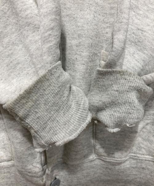velva sheen（ベルバシーン）velva sheen (ベルバシーン) 90sスウェットカーディガン グレー サイズ:ONE SIZEの古着・服飾アイテム