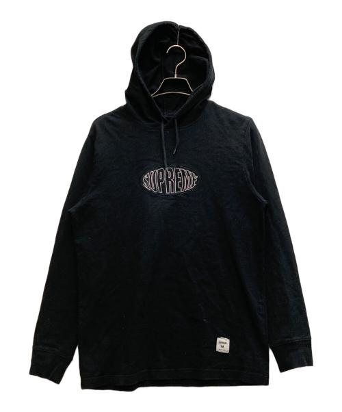 SUPREME（シュプリーム）Supreme (シュプリーム) WARP HOODED L/S TOP ブラック サイズ:Ⅿの古着・服飾アイテム