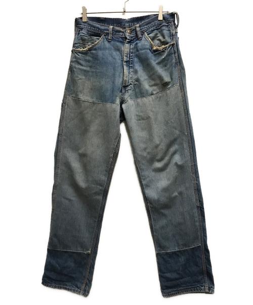 MONTGOMERY WARD（モンゴメリーワード）MONTGOMERY WARD (モンゴメリーワード) 60s-70sペインターパンツ インディゴ サイズ:不明の古着・服飾アイテム