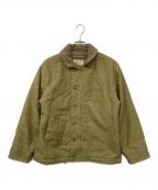 WAIPER.incワイパーインク）の古着「U.S.NAVY N-1 デッキジャケット」｜ベージュ