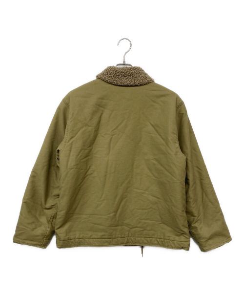 WAIPER.inc（ワイパーインク）WAIPER.inc (ワイパーインク) U.S.NAVY N-1 デッキジャケット ベージュ サイズ:40の古着・服飾アイテム