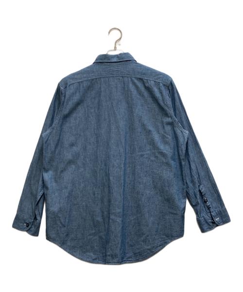 MADISON BLUE（マディソンブルー）MADISON BLUE (マディソンブルー) HAMPTON CHAMBRAY SHIRT インディゴ サイズ:01の古着・服飾アイテム