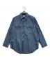 MADISON BLUE（マディソンブルー）の古着「HAMPTON CHAMBRAY SHIRT」｜インディゴ