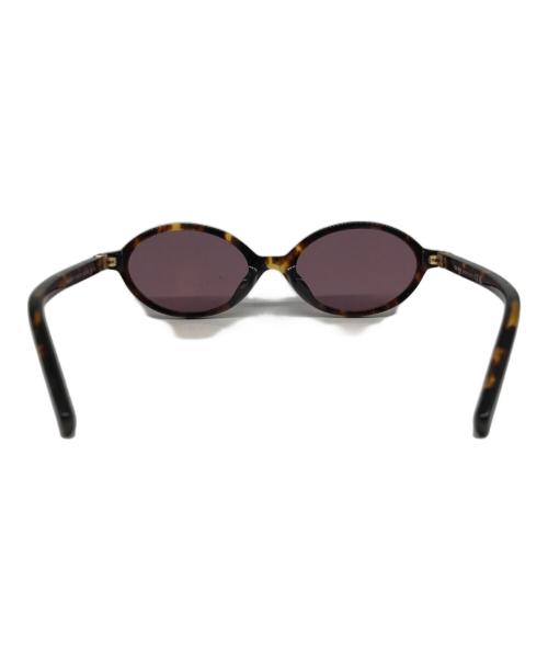 MIU MIU（ミュウミュウ）MIU MIU (ミュウミュウ) ミュウ リガード サングラス ブラウン×ピンク サイズ:50□18の古着・服飾アイテム