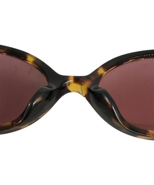 MIU MIU（ミュウミュウ）MIU MIU (ミュウミュウ) ミュウ リガード サングラス ブラウン×ピンク サイズ:50□18の古着・服飾アイテム