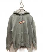 GOD SELECTION XXXゴッドセレクショントリプルエックス）の古着「ピエロボックスロゴフーディ」｜グレー