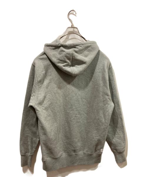 GOD SELECTION XXX（ゴッドセレクショントリプルエックス）GOD SELECTION XXX (ゴッドセレクショントリプルエックス) ピエロボックスロゴフーディ グレー サイズ:Ｍの古着・服飾アイテム