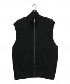 benine9ビナイン）の古着「オーバーシルエット ドライバーズニットベスト」｜ブラック