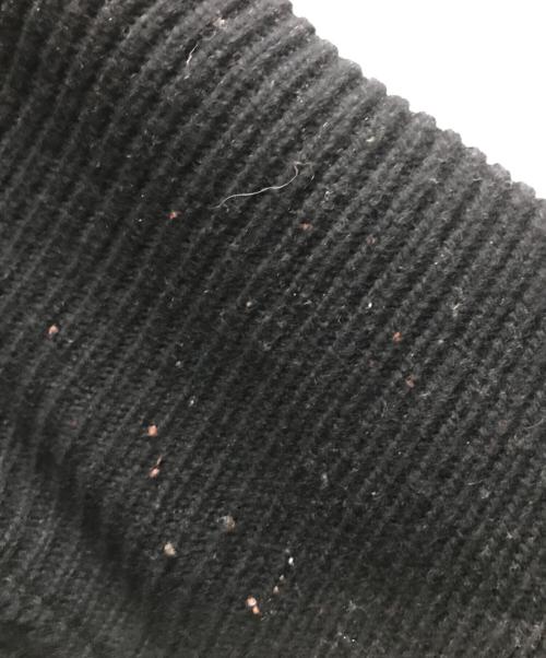 benine9（ビナイン）BENINE9 (ビナイン) オーバーシルエット ドライバーズニットベスト ブラック サイズ:Lの古着・服飾アイテム