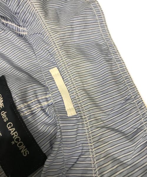 COMME des GARCONS HOMME（コムデギャルソン オム）COMME des GARCONS HOMME (コムデギャルソン オム) シャツジャケット ブルー サイズ:SSの古着・服飾アイテム