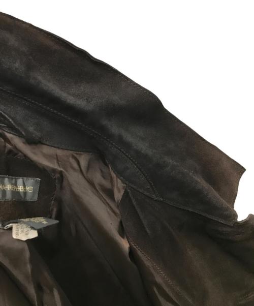 BANANA REPUBLIC（バナナリパブリック）BANANA REPUBLIC (バナナリパブリック) 00sスウェードジャケット ブラウン サイズ:Mの古着・服飾アイテム