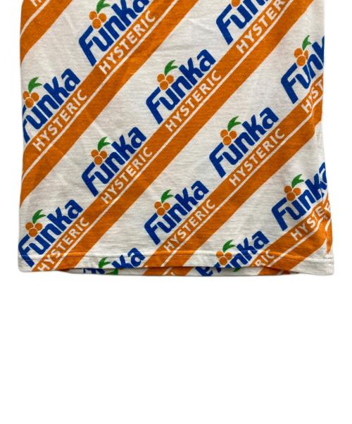 Hysteric Glamour（ヒステリックグラマー）Hysteric Glamour (ヒステリックグラマー) Funka キャミソール オレンジ×ブルー サイズ:Free 未使用品の古着・服飾アイテム