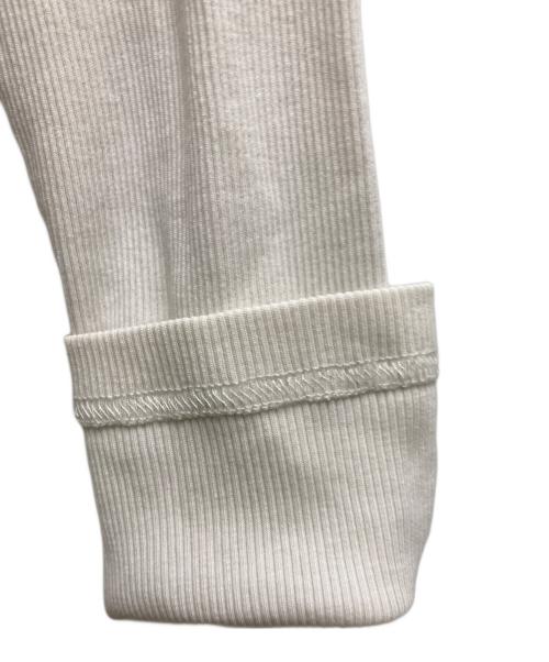 Heaven by Marc Jacobs（ヘブンバイマークジェイコブス）Heaven by Marc Jacobs (ヘブンバイマークジェイコブス) リブカットソー ホワイト サイズ:Sの古着・服飾アイテム