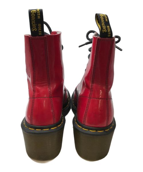 Dr.Martens（ドクターマーチン）Dr.Martens (ドクターマーチン) CLEMENCY レッド サイズ:UK4の古着・服飾アイテム