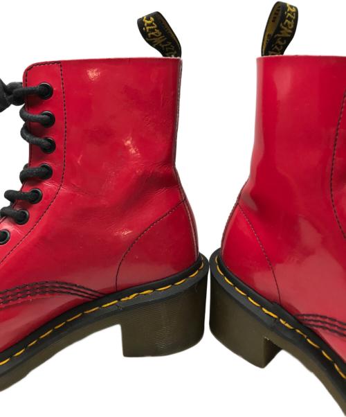 Dr.Martens（ドクターマーチン）Dr.Martens (ドクターマーチン) CLEMENCY レッド サイズ:UK4の古着・服飾アイテム