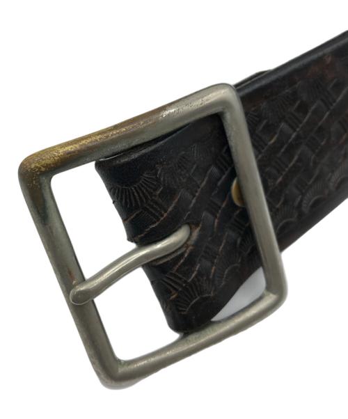 GLAD HAND（グラッドハンド）GLAD HAND (グラッドハンド) スタッズベルト ブラウン サイズ:32の古着・服飾アイテム