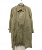 Burberry'sバーバリーズ）の古着「80’s ライナー付ステンカラーコート」｜ベージュ