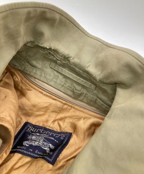 Burberry's（バーバリーズ）Burberry's (バーバリーズ) 80’s ライナー付ステンカラーコート ベージュ サイズ:50の古着・服飾アイテム